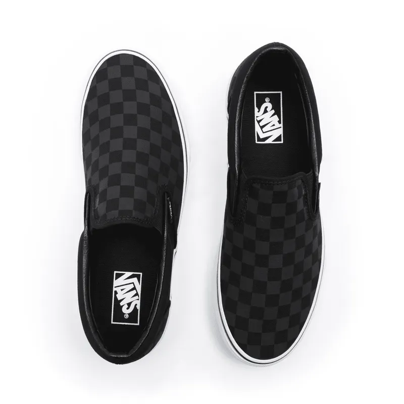 VANS Checkerboard Classic Slip-on Zwart (VN000EYE276)