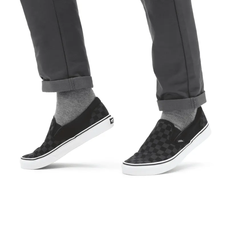 VANS Checkerboard Classic Slip-on Zwart (VN000EYE276)