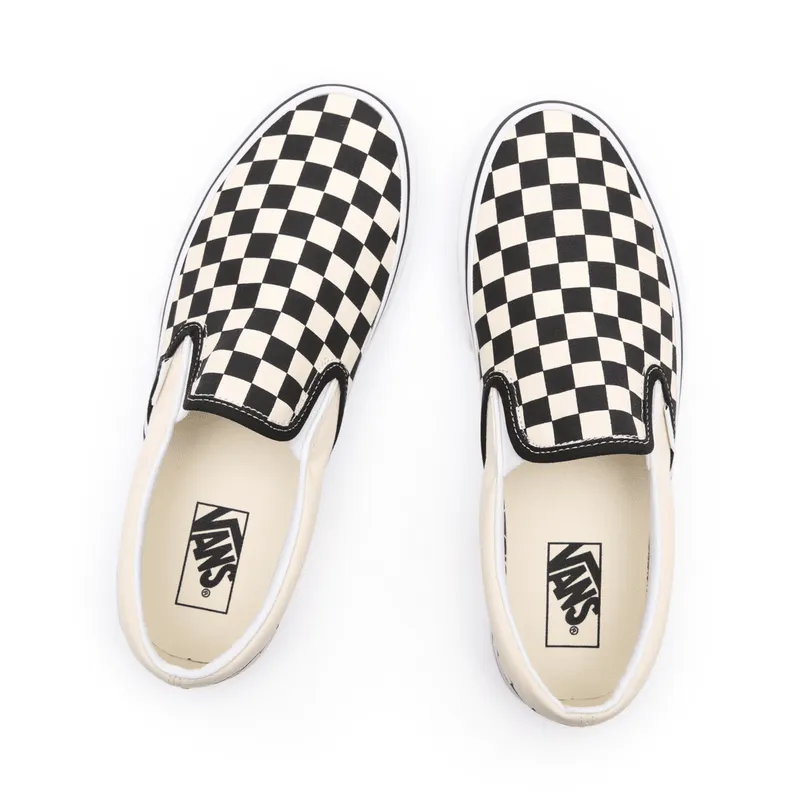 VANS Checkerboard Classic Slip-on Zwart (VN000EYEBWW)