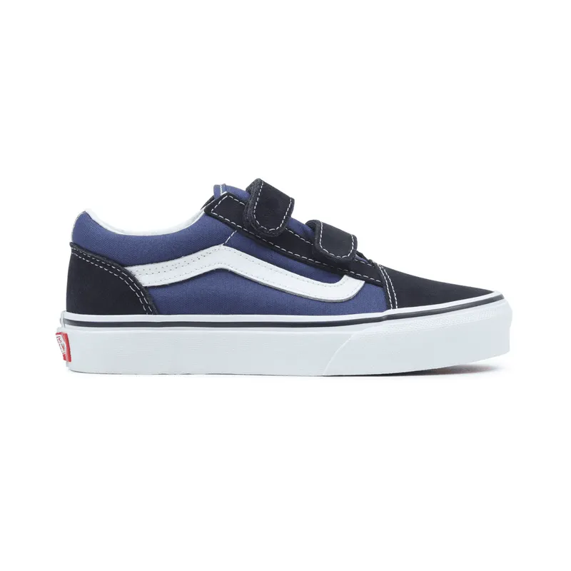 VANS Old Skool Velcro Kinderschoenen Navy (VN000VHENWD)