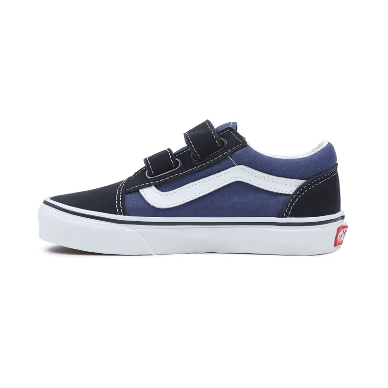VANS Old Skool Velcro Kinderschoenen Navy (VN000VHENWD)