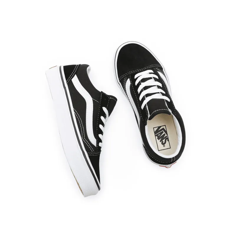 VANS Old Skool Kinderschoenen Zwart (VN000W9T6BT)