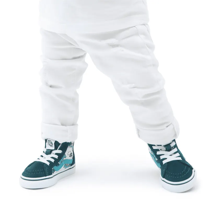 VANS Sk8-hi Zip Voor Peuters Blauw (VN000XG560Q)