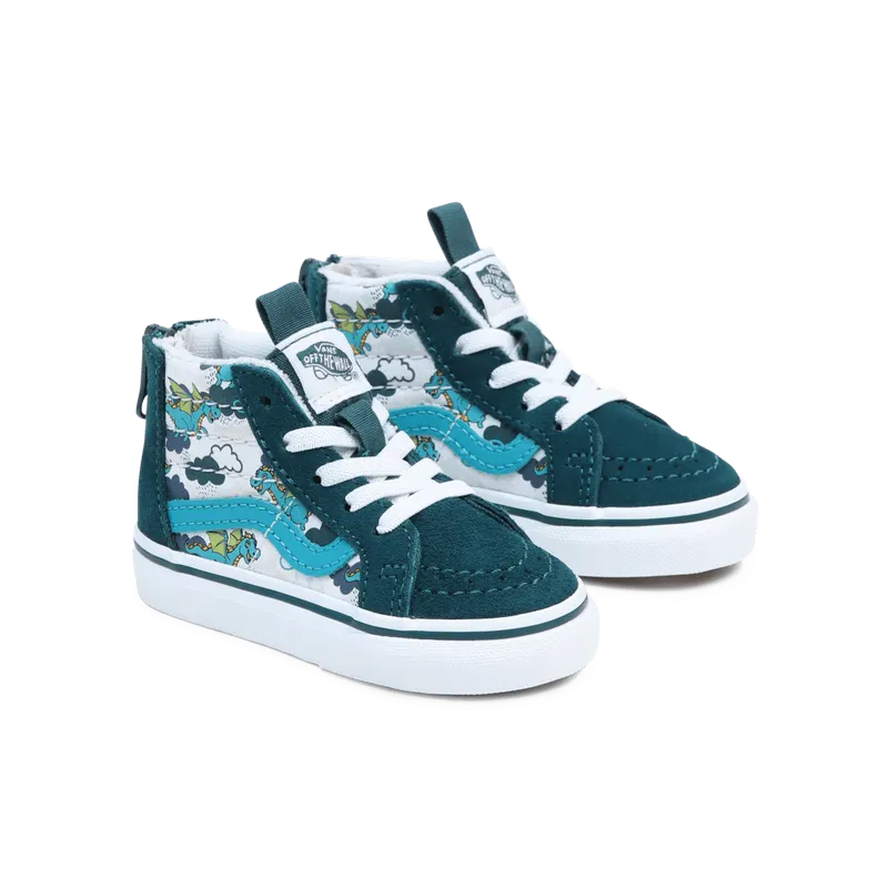 VANS Sk8-hi Zip Voor Peuters Blauw (VN000XG560Q)