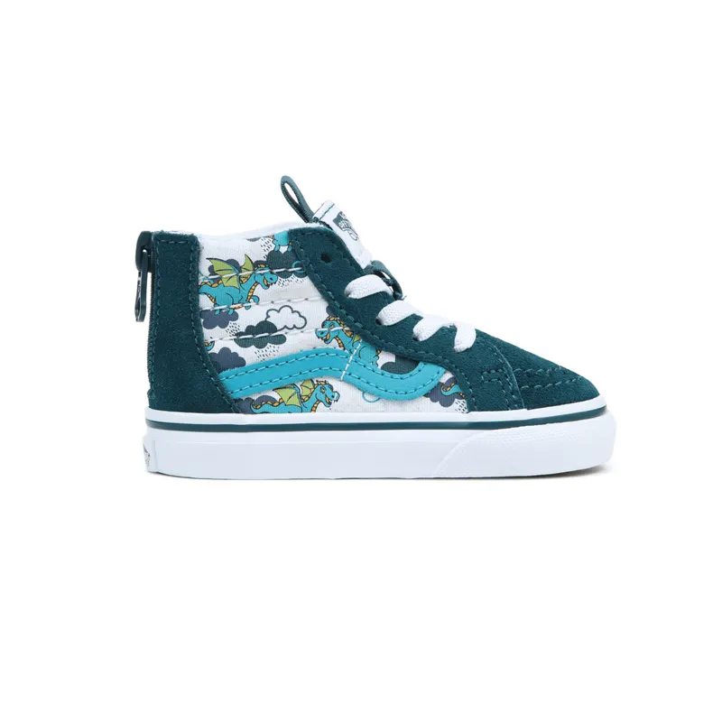 VANS Sk8-hi Zip Voor Peuters Blauw (VN000XG560Q)