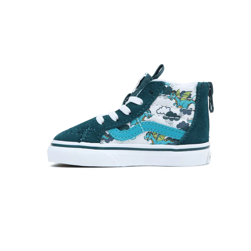 VANS Sk8-hi Zip Voor Peuters Blauw (VN000XG560Q)
