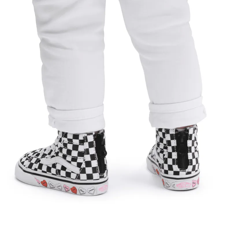 VANS Candy Hearts Sk8-hi Zip Zwart (VN000XG5ABY)