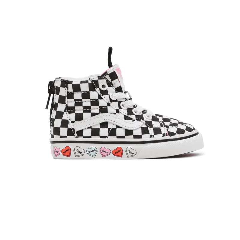 VANS Candy Hearts Sk8-hi Zip Zwart (VN000XG5ABY)