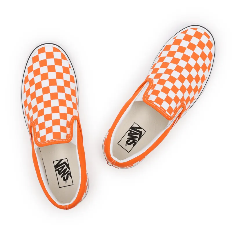 VANS Checkerboard Classic Slip-on Oranje (VN000XG8AZZ)