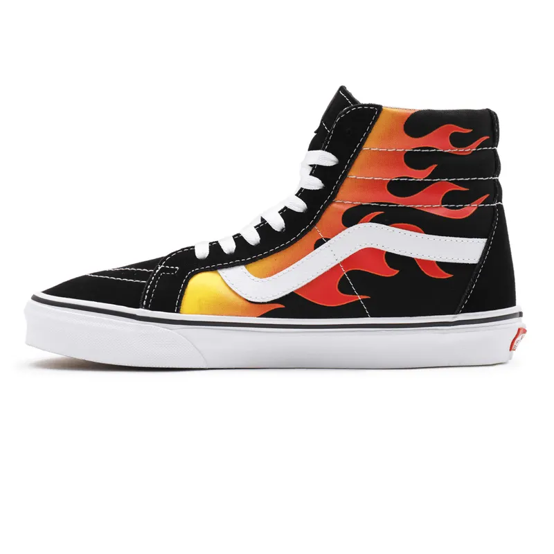 VANS Flame Sk8-hi Reissue Zwart (VN0A2XSBPHN)