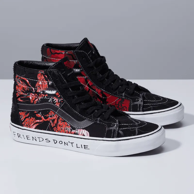VANS Vans X Stranger Things Sk8-hi Reissue Zwart (VN0A2XSBY09)