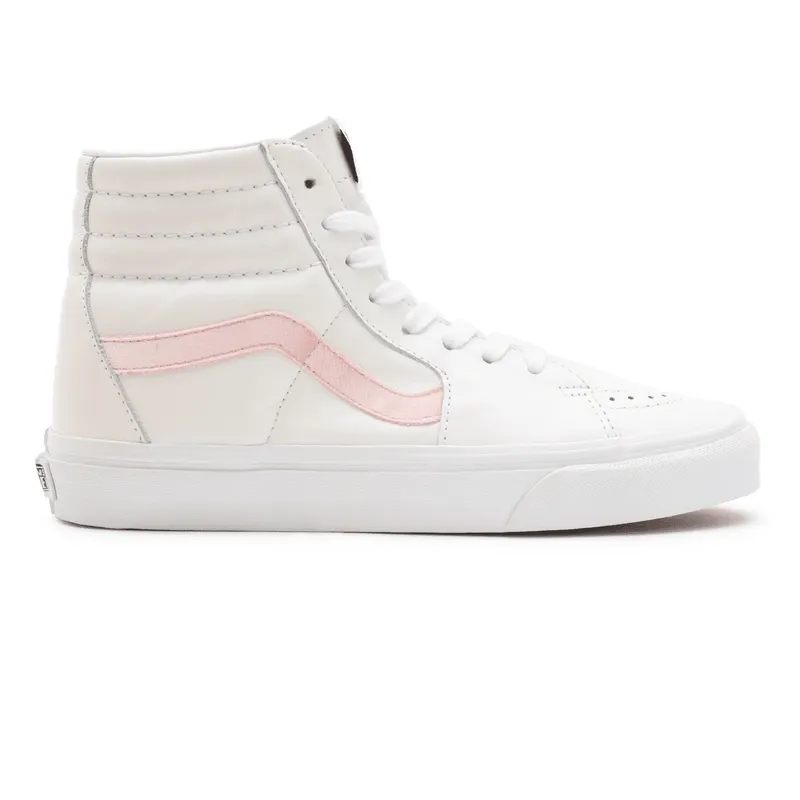 VANS Velvet Sidestripe Sk8-hi Wit (VN0A32QG9XL)