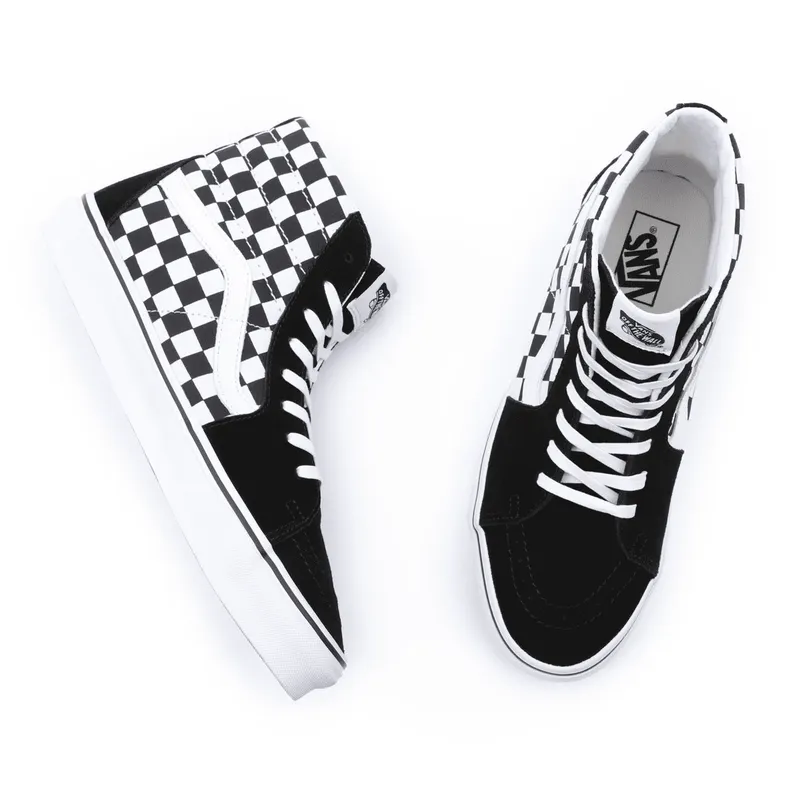 VANS Checkerboard Sk8-hi Zwart (VN0A32QGHRK)