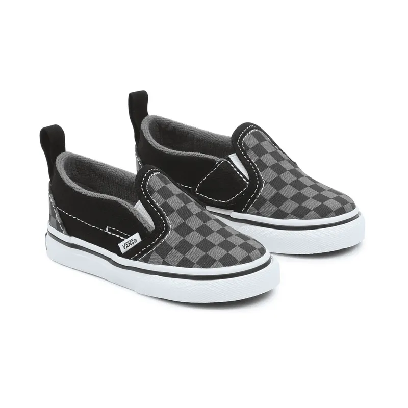 VANS Checkerboard Slip-on Velcro Zwart (VN0A3488EO0)