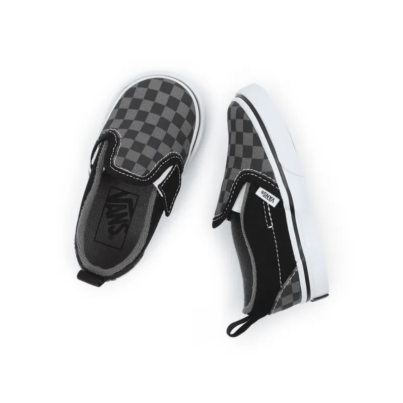 VANS Checkerboard Slip-on Velcro Zwart (VN0A3488EO0)