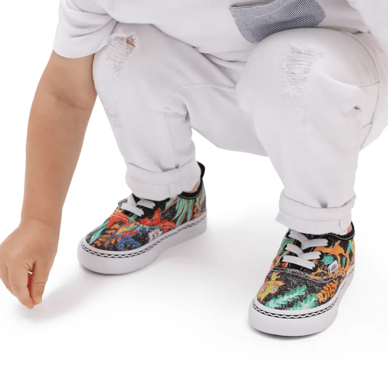 VANS Vans X Crayola Authentic Met Elastische Veters Voor Peuters Multicolour (VN0A34A1ARF)