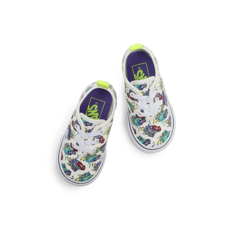VANS Skate Dragon Authentic Met Elastische Veters Voor Peuters Multicolour (VN0A34A1ARH)