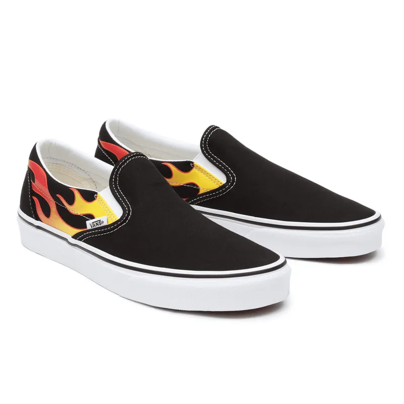VANS Flame Classic Slip-on Zwart (VN0A38F7PHN)