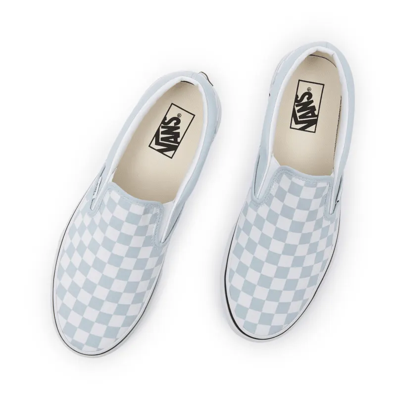 VANS Checkerboard Classic Slip-on Blauw (VN0A38F7QCK)