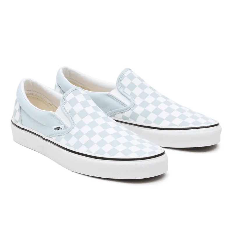 VANS Checkerboard Classic Slip-on Blauw (VN0A38F7QCK)