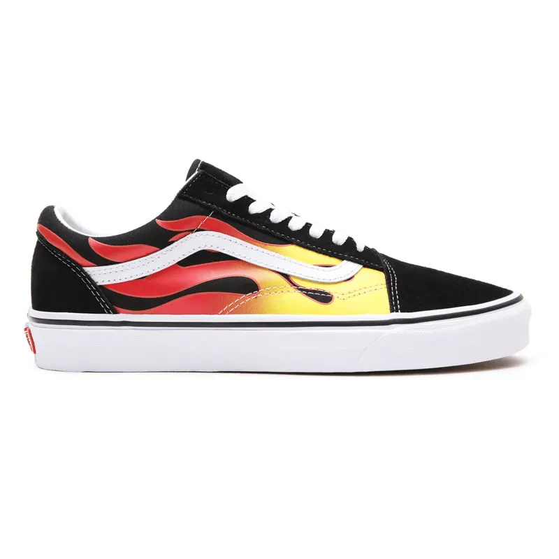 VANS Flame Old Skool Zwart (VN0A38G1PHN)