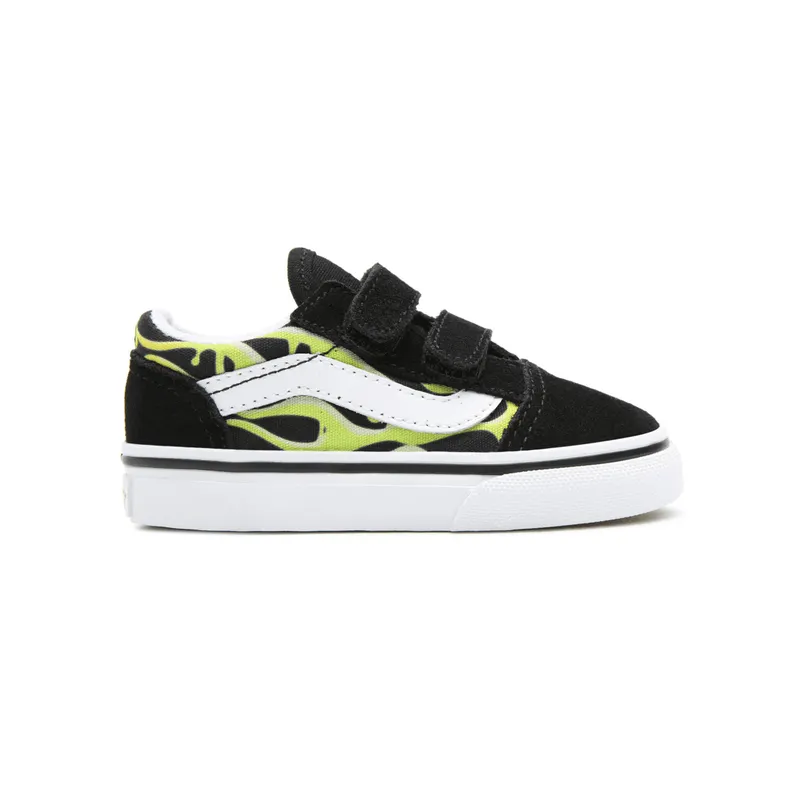 VANS Slime Flame Old Skool V Zwart (VN0A38JN31M)