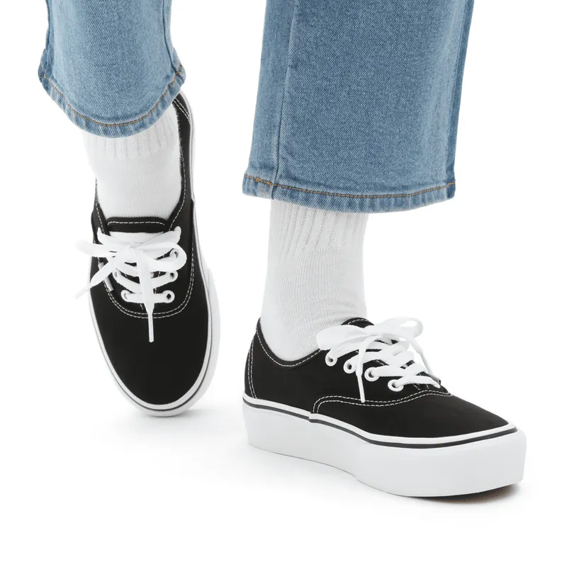 VANS Authentic Platform 2.0 Zwart (VN0A3AV8BLK)