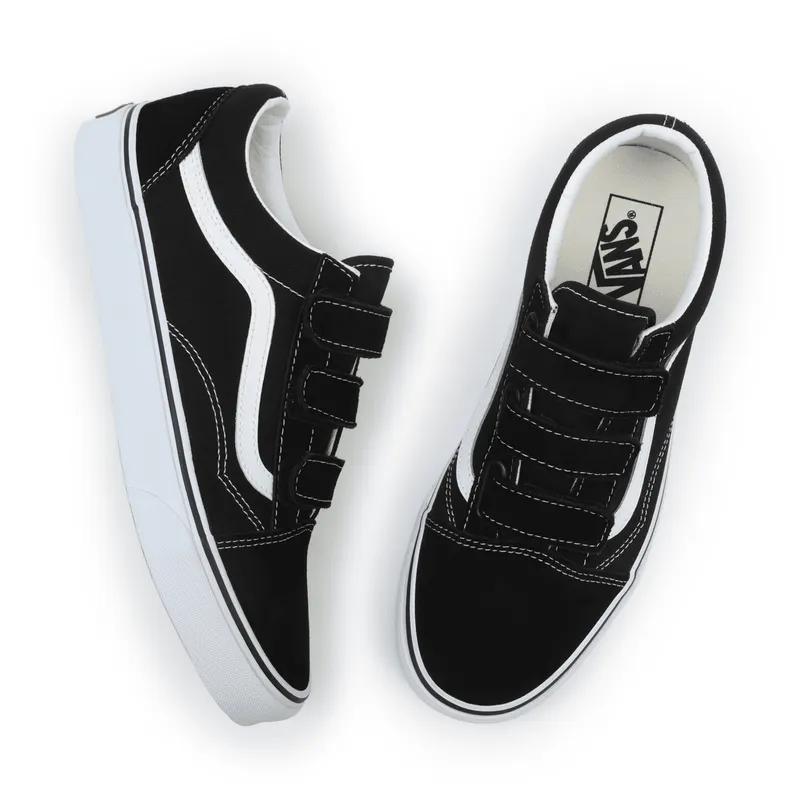 VANS Suede/canvas Old Skool V Zwart (VN0A3D29OIU)