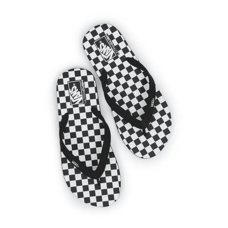 VANS Checkerboard Makena Slippers Zwart (VN0A3MTL5GU)