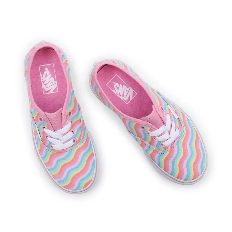 VANS Wavy Rainbow Authentic Kinderschoenen Roze (VN0A3UIVARI)
