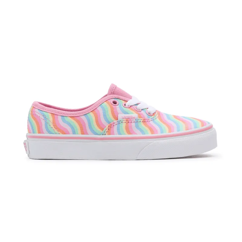 VANS Wavy Rainbow Authentic Kinderschoenen Roze (VN0A3UIVARI)
