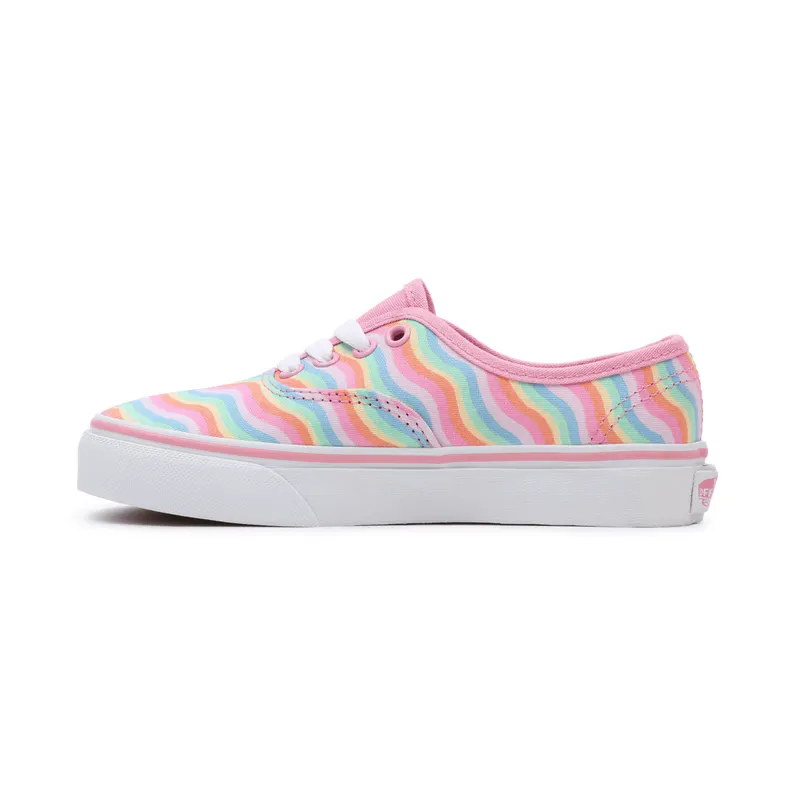 VANS Wavy Rainbow Authentic Kinderschoenen Roze (VN0A3UIVARI)