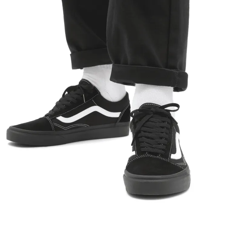 VANS Suède/canvas Old Skool Zwart (VN0A3WKT5WU)