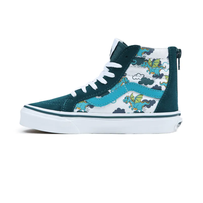 VANS Sk8-hi Zip Kinderschoenen Blauw (VN0A4BUX60Q)