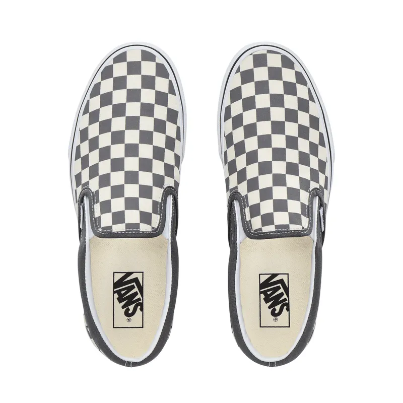 VANS Checkerboard Classic Slip-on Grijs (VN0A4BV3TB5)