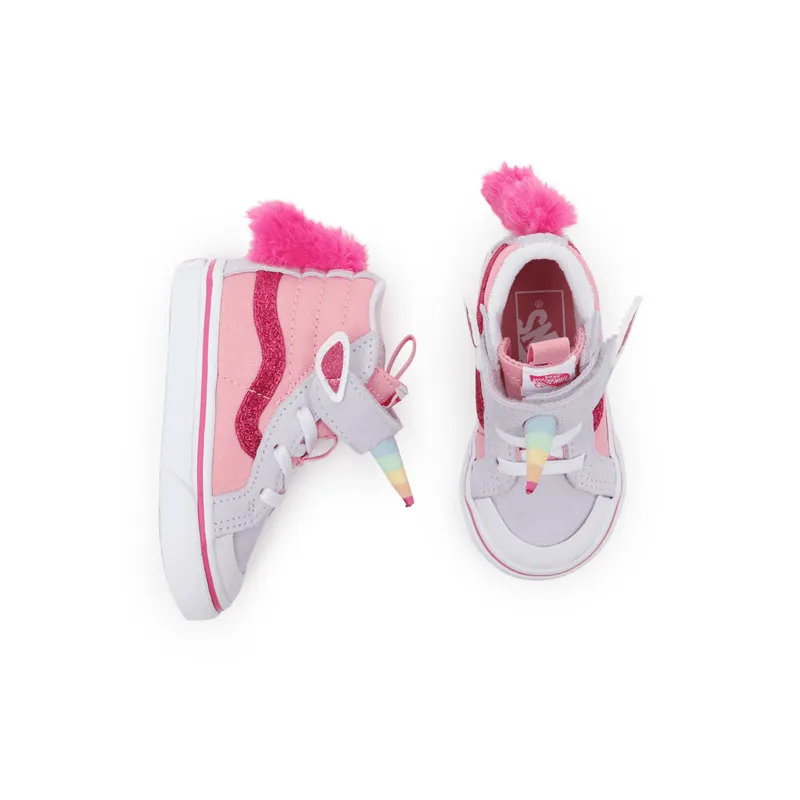 VANS Unicorn Sk8-hi Reissue 138 V Voor Peuters Roze (VN0A4TZQWLI)