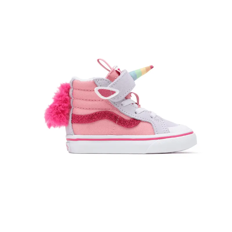 VANS Unicorn Sk8-hi Reissue 138 V Voor Peuters Roze (VN0A4TZQWLI)