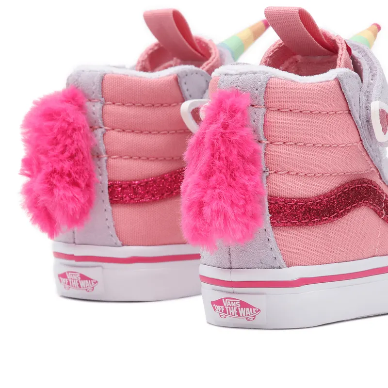 VANS Unicorn Sk8-hi Reissue 138 V Voor Peuters Roze (VN0A4TZQWLI)