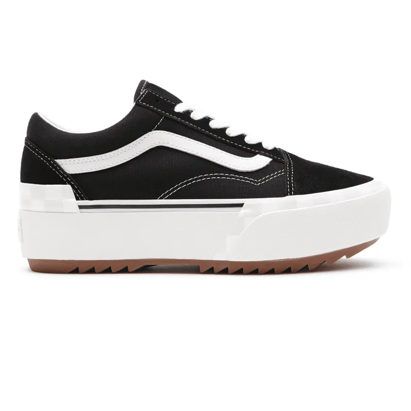 VANS Suède Old Skool Stacked Zwart (VN0A4U155ZN)