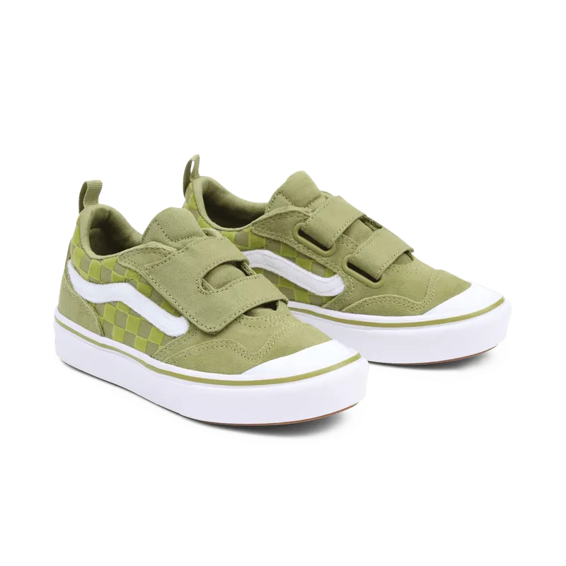 VANS Comfycush New Skool V Kinderschoenen Groen (VN0A4U1POLV)