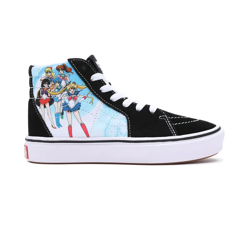 VANS Vans X Pretty Guardian Sailor Moon Comfycush Sk8-hi Kinderschoenen Zwart (VN0A4U1RSKQ)
