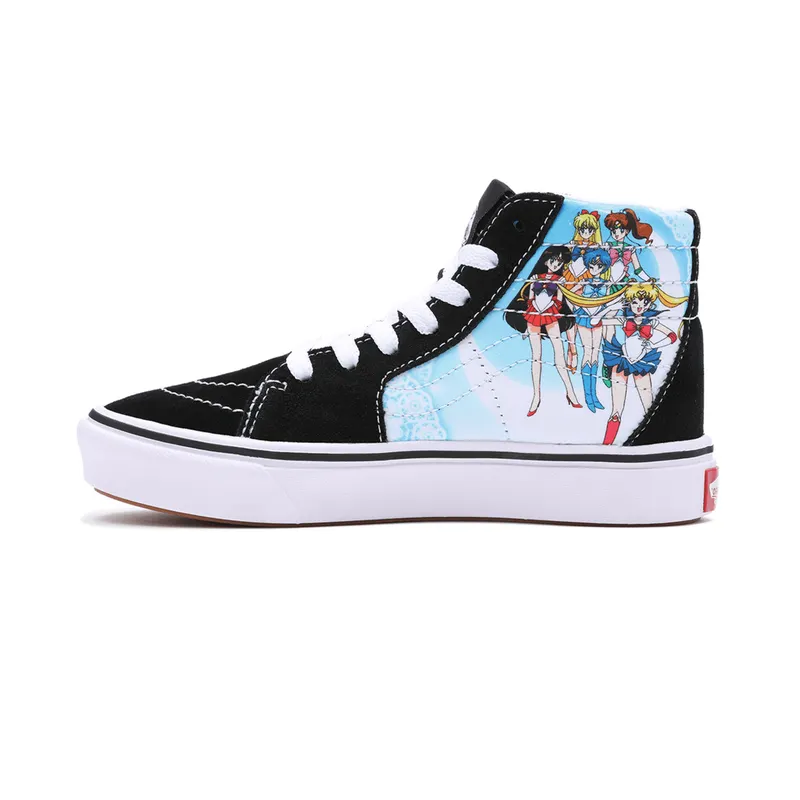 VANS Vans X Pretty Guardian Sailor Moon Comfycush Sk8-hi Kinderschoenen Zwart (VN0A4U1RSKQ)