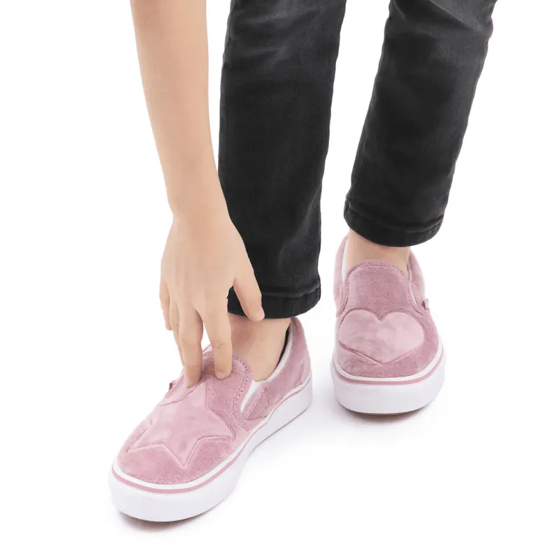 VANS Comfycush Slip-on Kinderschoenen Roze (VN0A4U1SBD5)