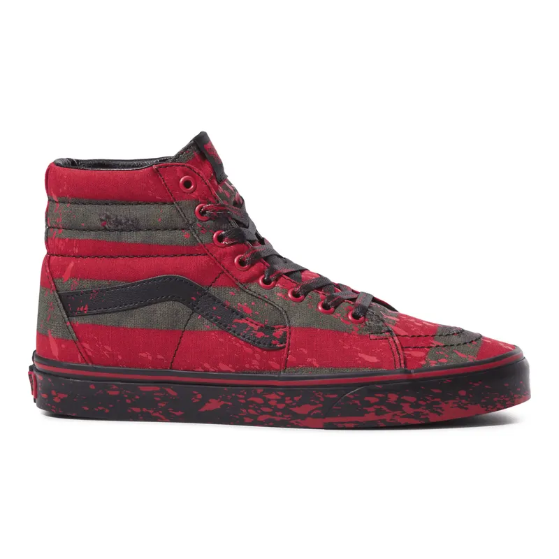 VANS Vans X Nightmare On Elm Street Sk8-hi Rood (VN0A4U3CZV1)
