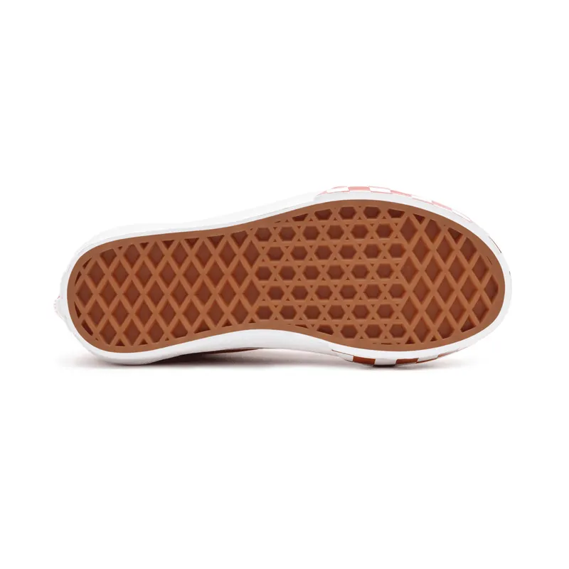 VANS Check Bumper Old Skool Kinderschoenen Rood (VN0A4UHZ32W)