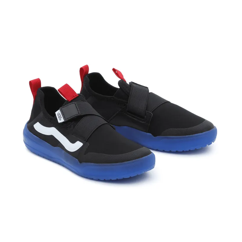VANS Strker Ultimate Waffle Kinderschoenen Met Klittenbandsluiting Zwart (VN0A4UVY6BT)