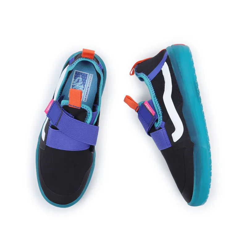 VANS Strker Ultimate Waffle Kinderschoenen Met Klittenbandsluiting Zwart (VN0A4UVYY2H)