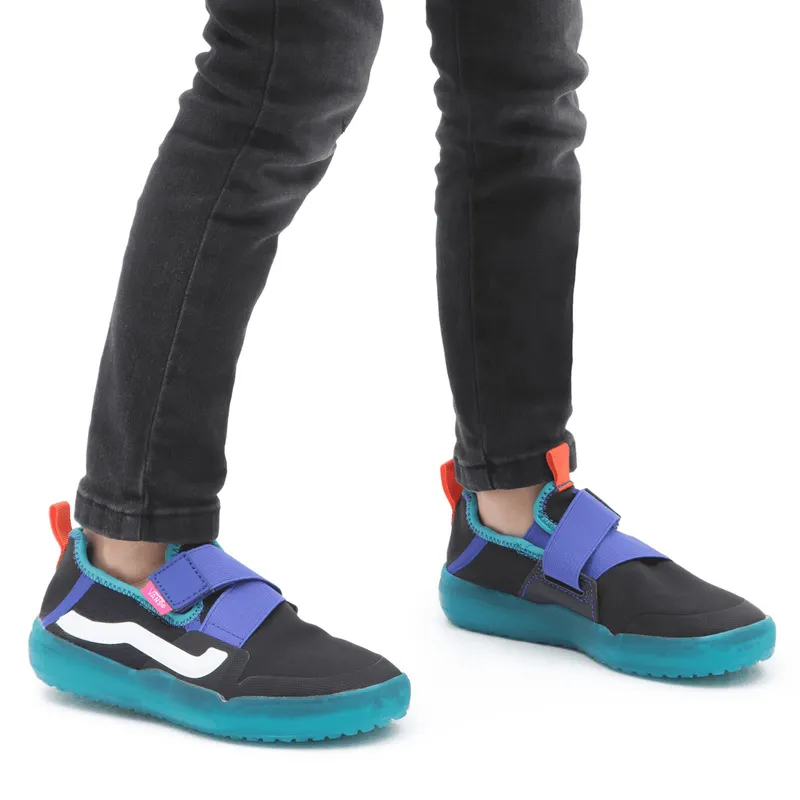 VANS Strker Ultimate Waffle Kinderschoenen Met Klittenbandsluiting Zwart (VN0A4UVYY2H)