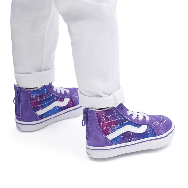 VANS Vanstellation Comfycush Sk8-hi Zip Paars (VN0A4VJNARK)