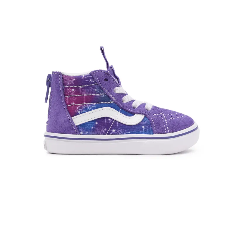 VANS Vanstellation Comfycush Sk8-hi Zip Paars (VN0A4VJNARK)